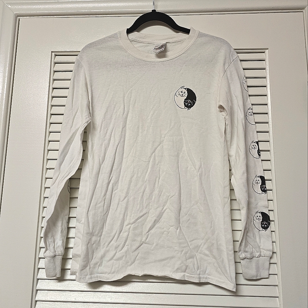 RIPNDIP - 100% Cotton Cat Long-Sleeve Top